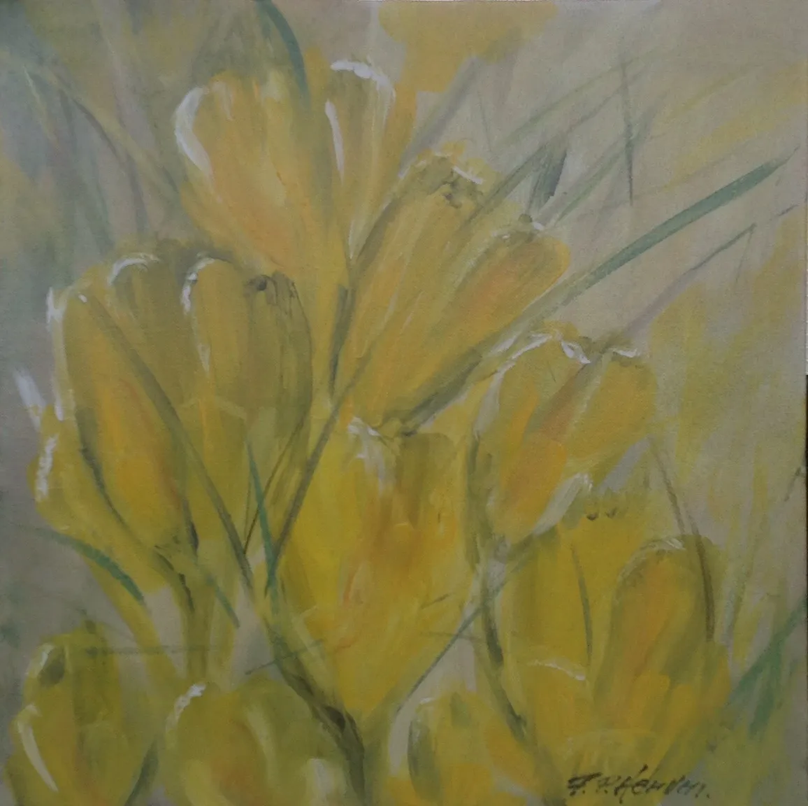 Maleri nr 72 50 cm X 50 cm